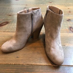 Banana Republic suede booties